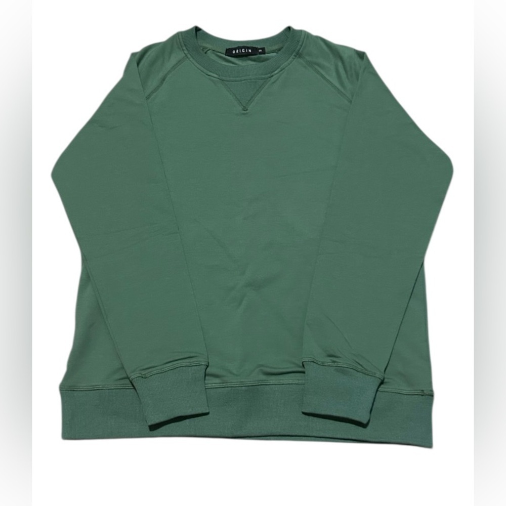 Origin Apparel USA Men’s Green Crewneck Sweatshirt Size Small NEW